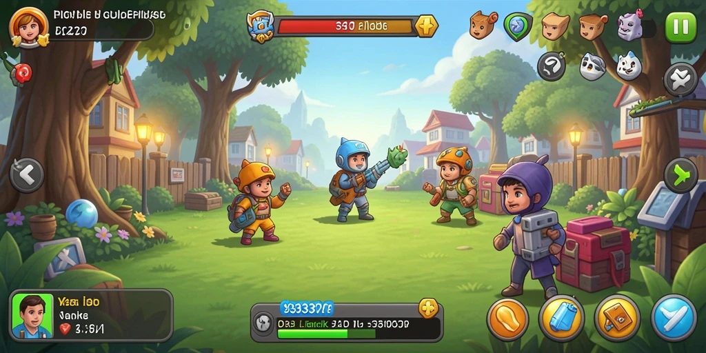 Gameplay seru dari 93337 dengan mekanisme Idle yang menarik.