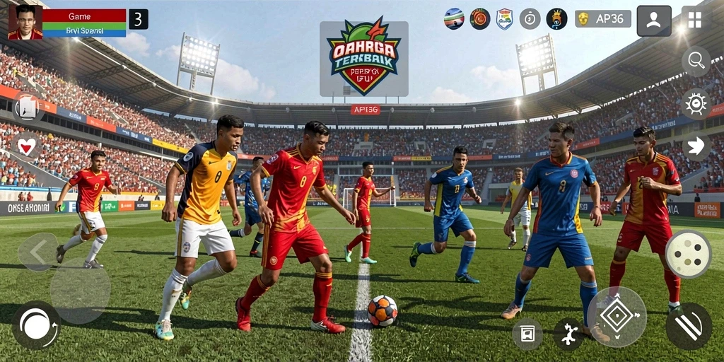 Tangkapan layar dari gameplay <strong>API36</strong> yang menunjukkan momen seru dalam pertandingan.