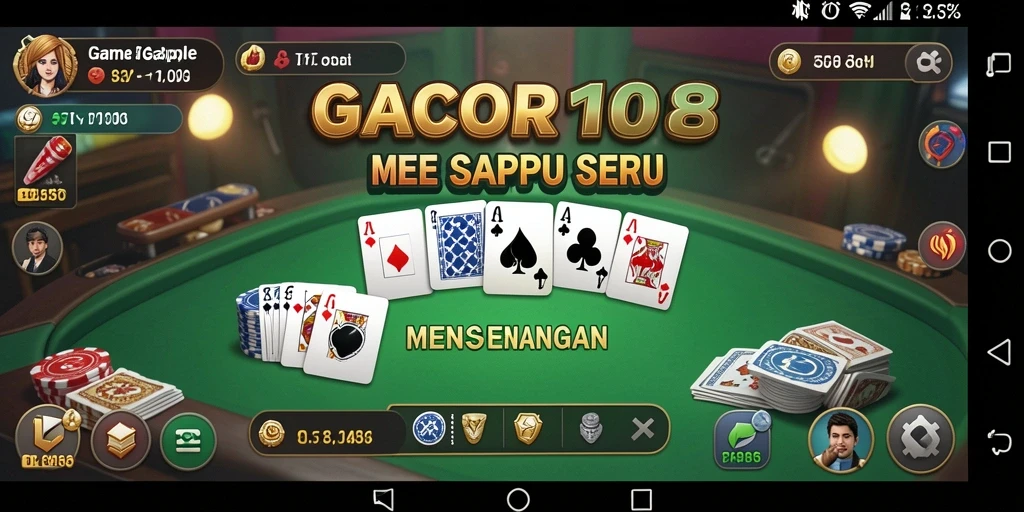 Tampilan gameplay GACOR108 yang menarik dan interaktif.