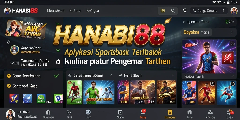 Tampilan gameplay HANABI88 dengan fitur taruhan yang menarik.