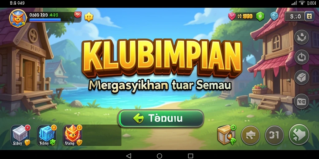 Tampilan gameplay <strong>KLUBIMPIAN</strong> yang memukau dan menyenangkan.