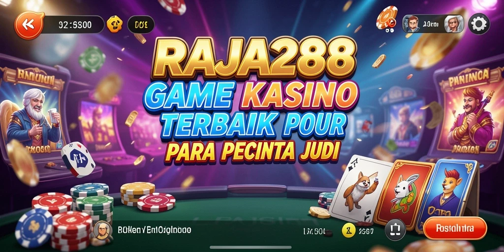 Gameplay seru RAJA288 dengan grafis memukau dan peluang menang besar.