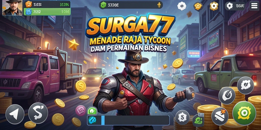 Gameplay seru dalam mengelola kerajaan bisnis di SURGA77.