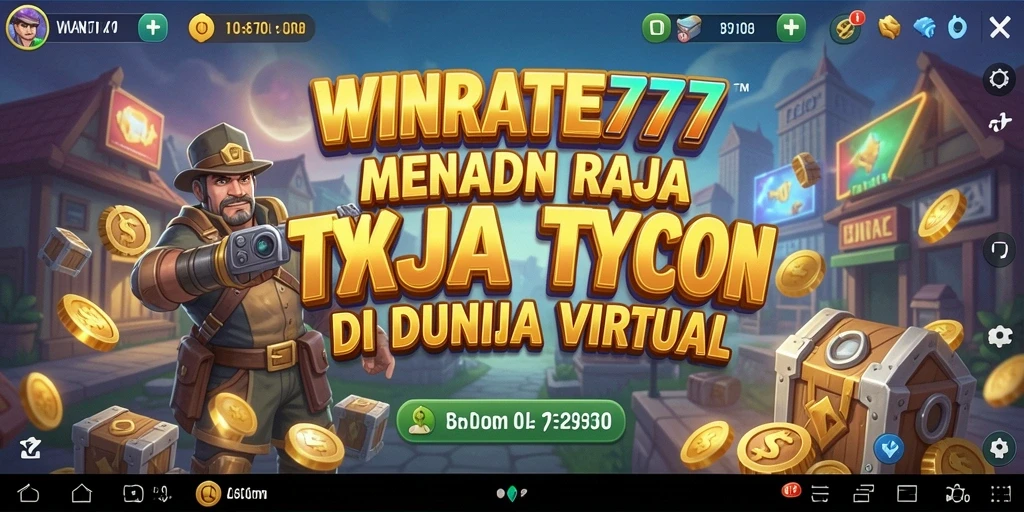 Tampilan gameplay WINRATE777 yang menantang dan seru di dunia Tycoon.