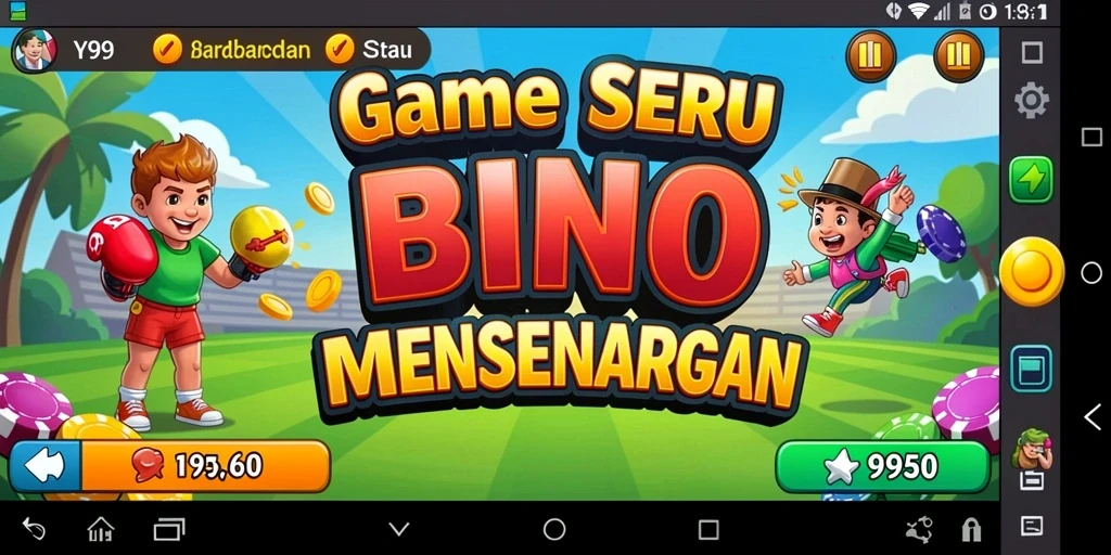 Screenshot gameplay Y89 menampilkan suasana seru bermain Bingo.